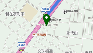有限会社モードセブンの地図画像