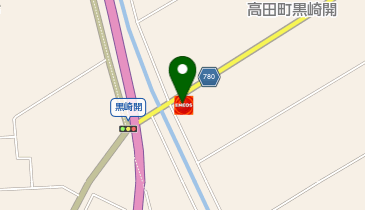 高口石油株式会社の地図画像