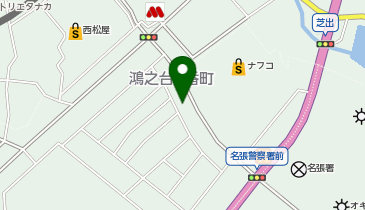 有限会社麺八珍の地図画像