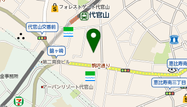 株式会社comicspaceの地図画像