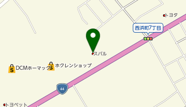 有限会社カーランド横山の地図画像