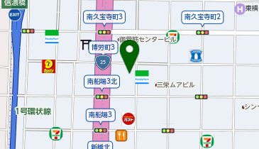 Qubic株式会社の地図画像