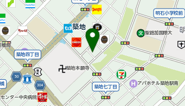 株式会社穀雨の地図画像