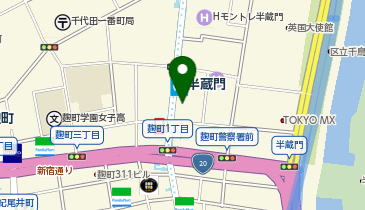 株式会社東京計画研究所の地図画像