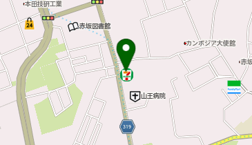 株式会社インナチュラルの地図画像