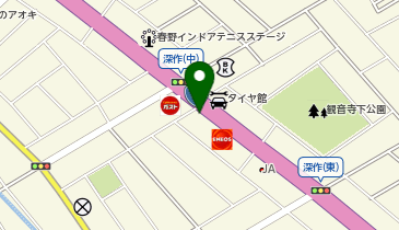 新和建設株式会社の地図画像