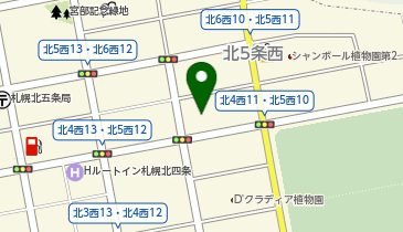 株式会社北開道地所の地図画像