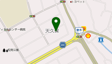 有限会社いのいちの地図画像