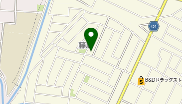 有限会社中部サービスの地図画像