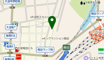 デジメーション株式会社の地図画像