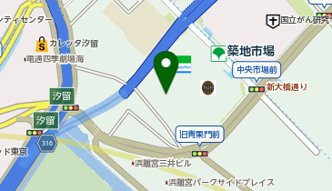 朝日メディアラボベンチャーズ株式会社の地図画像