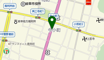 岐阜新聞輸送株式会社の地図画像