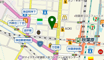 ハイローズ株式会社の地図画像