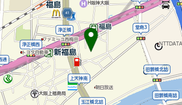株式会社フレンドシップの地図画像