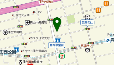 株式会社CREA HUMANの地図画像