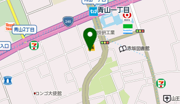ネバーブ株式会社の地図画像