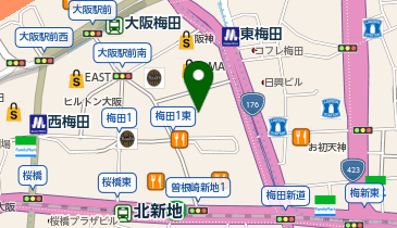 株式会社八咲の地図画像