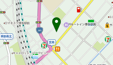 はごろもフーズ株式会社 福岡営業所の地図画像