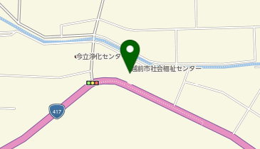 株式会社福井プラントメンテ 今立浄化センターの地図画像