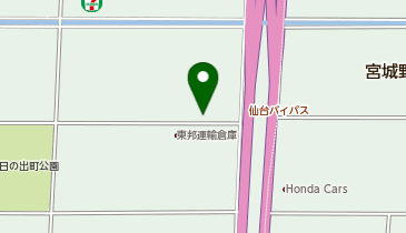 リビエラ株式会社 宮城倉庫の地図画像