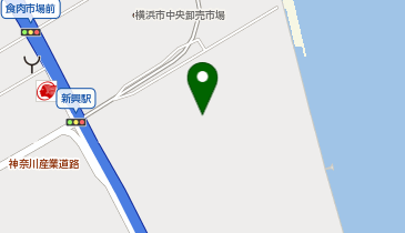 湘南造機株式会社 鶴見営業所 (日産自動車横浜工場内 3地区)の地図画像