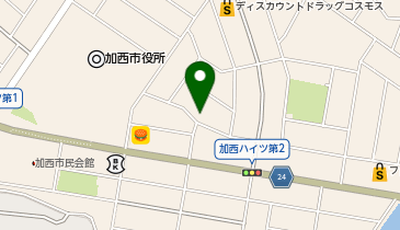 アヤカエキスプレス株式会社 加西営業所の地図画像