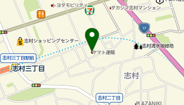 日本ロジステック株式会社 志村センターの地図画像