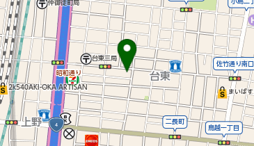 SBS即配サポート株式会社 上野サービスセンターの地図画像