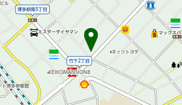 株式会社モルテン 福岡オフィスの地図画像