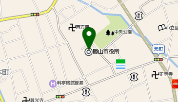 大阪特殊合金株式会社 勝山工場の地図画像