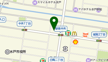 松村石油株式会社 水戸営業所の地図画像