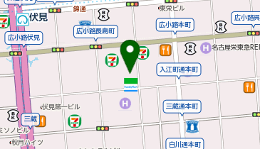 株式会社コードー 名古屋営業所の地図画像