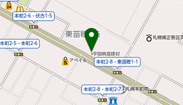MUマテックス株式会社 札幌営業所の地図画像