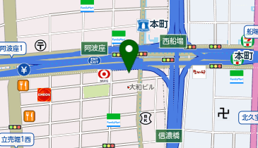 アスト株式会社 本町オフィスの地図画像