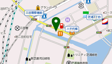 ビー・カーゴワークス株式会社 芝浦支店の地図画像