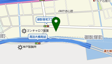 東亜商事株式会社 御影営業所の地図画像