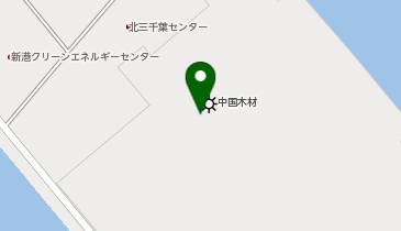 中国木材株式会社 東京センターの地図画像