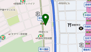 NTN株式会社 大阪支社の地図画像