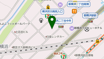 株式会社中央エンジニアリング 新横浜事務所の地図画像