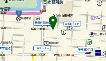 日本キヤリア株式会社 松山営業所の地図画像