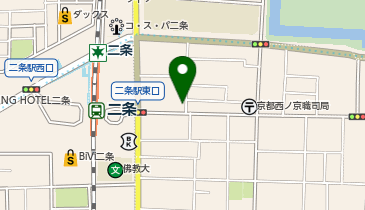 株式会社紅中 京都オフィスの地図画像