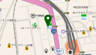 五洋建設株式会社 大阪支店の地図画像