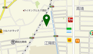 ナブコドア株式会社 高知営業所の地図画像