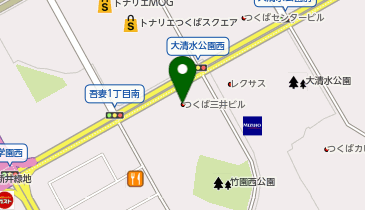 株式会社キーエンス つくば営業所の地図画像