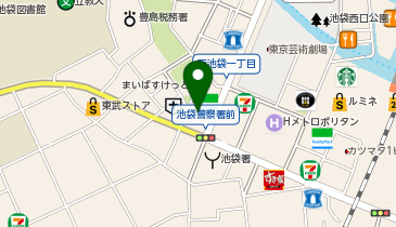 株式会社No.1 池袋オフィスの地図画像