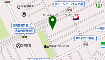 株式会社羽根 広島営業所の地図画像