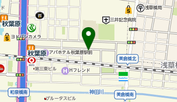 株式会社デンソー 秋葉原イノベーションラボの地図画像