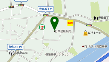 日販グループホールディングス株式会社 王子流通センターの地図画像