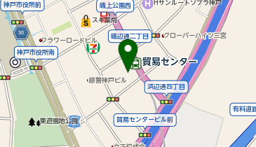 三陽工業株式会社 神戸リクルートセンターの地図画像