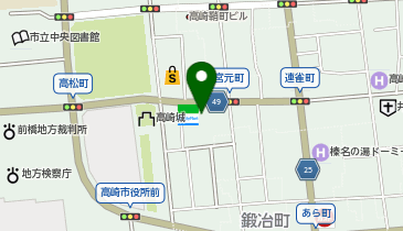 ライクスタッフィング株式会社 群馬サテライトオフィスの地図画像